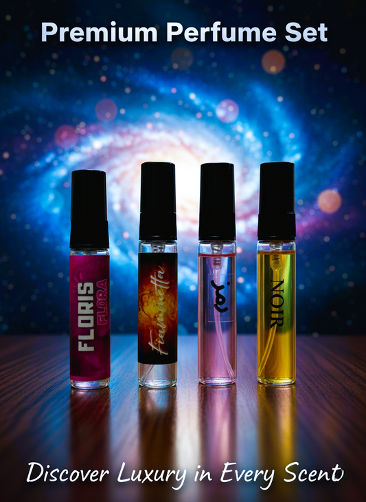 Bold & Fresh Perfume Sampler | 4 × 5 ml Luxury Discovery Kit